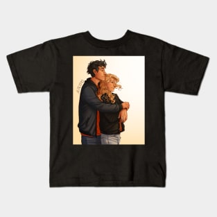 Percabeth Sunset Kids T-Shirt